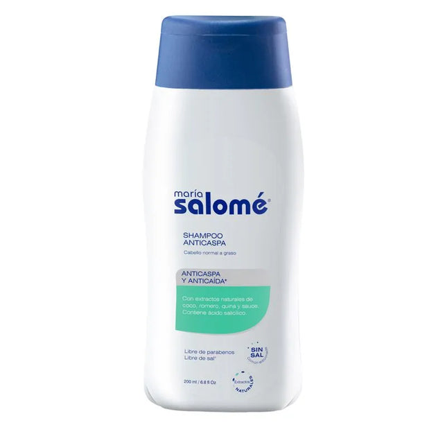 Shampoo Maria Salome Control Caspa Sin Sal 200 Ml