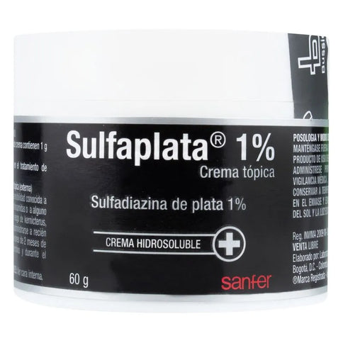 Sulfaplata 1% Crema 60 Gr