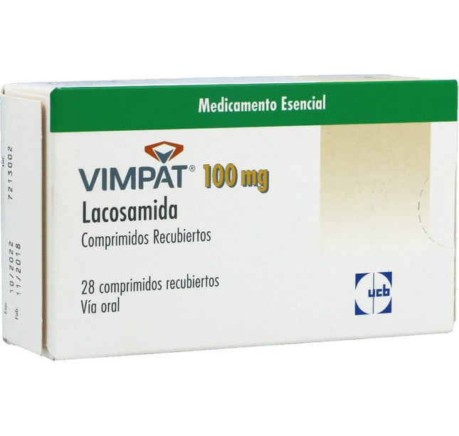 Vimpat 100 Mg 28 Comprimidos