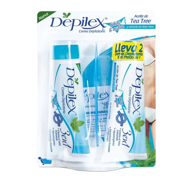 Crema Depilex 3 En 1 Biquini Y Axila 100 2X1