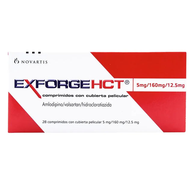 Exforge 5 mg 160 Mg 28 Tbs