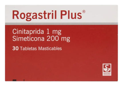 Rogastril Plus 1Mg/200Mg 30 Tabletas Masticables