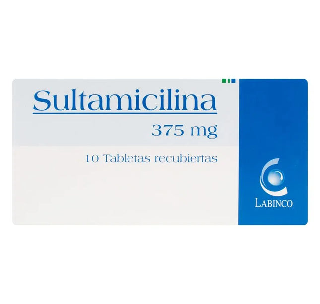 Sultamicilina 375 Mg 10 Tabletas Lbc
