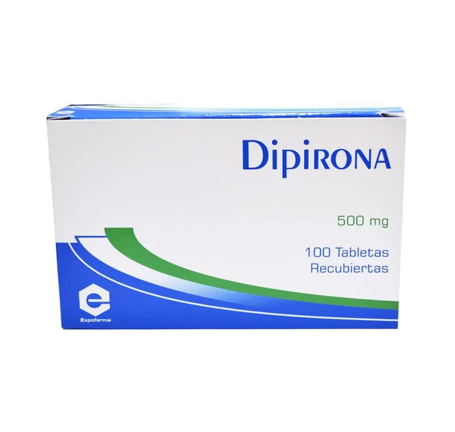 Dipirona 500 Mg 100 Tabletas Expofarma