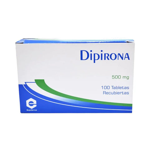Dipirona 500 Mg 100 Tabletas Expofarma