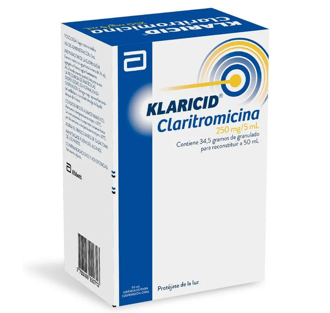Klaricid 250 Mg Suspensión 50 Ml