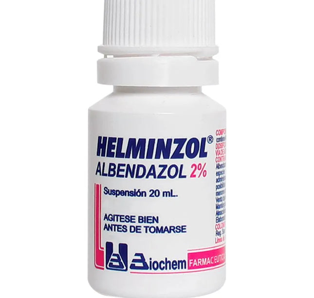 Helminzol Jarabe 20 Ml