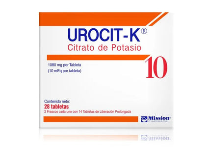 Urocit K 10 Meq 28 Tabletas