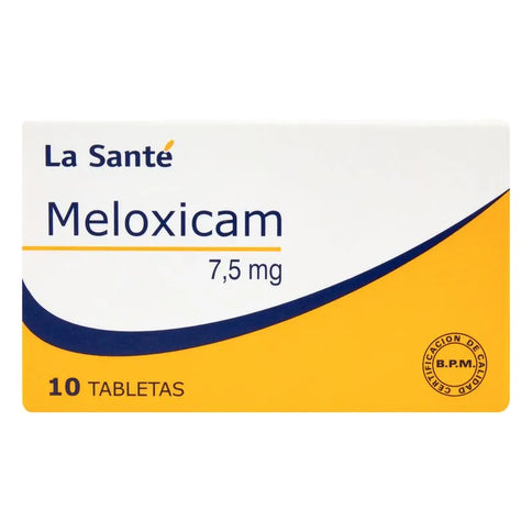 Meloxicam 7.5 Mg 10 Tabletas LS