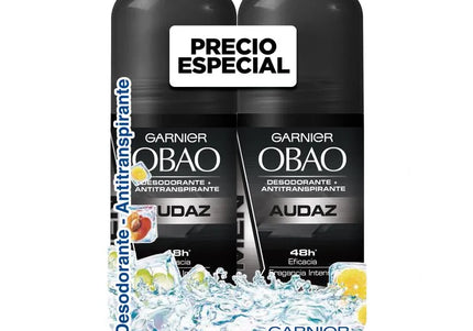 2 Desodorante Obao Rollon Audaz 65 Gr Precio Especial