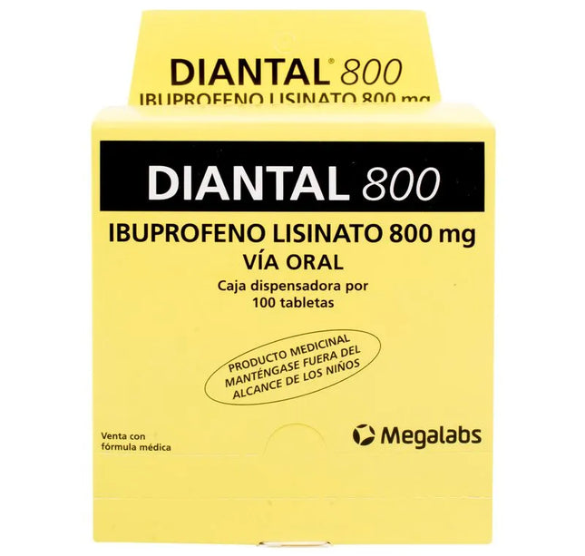 Diantal 800 Mg 100 Tabletas