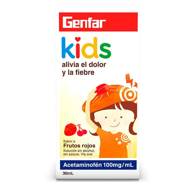 Acetaminofen Kids 100 Mg Gotas 30 Ml Gf