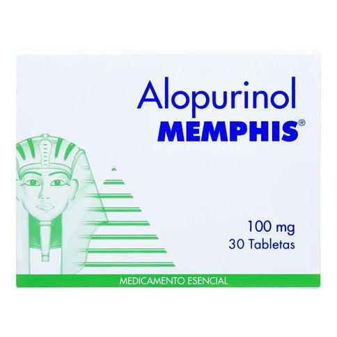 Alopurinol 100 Mg 30 Tbs Mp