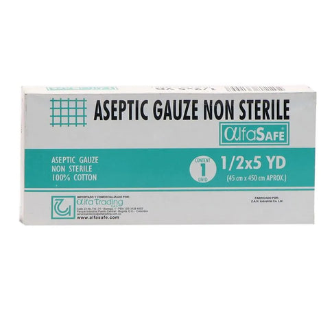 Gasa Alfa Aseptica 1/2X5