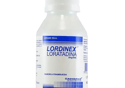 Loratadina Lordinex 5 Ml Jarabe 90 Ml