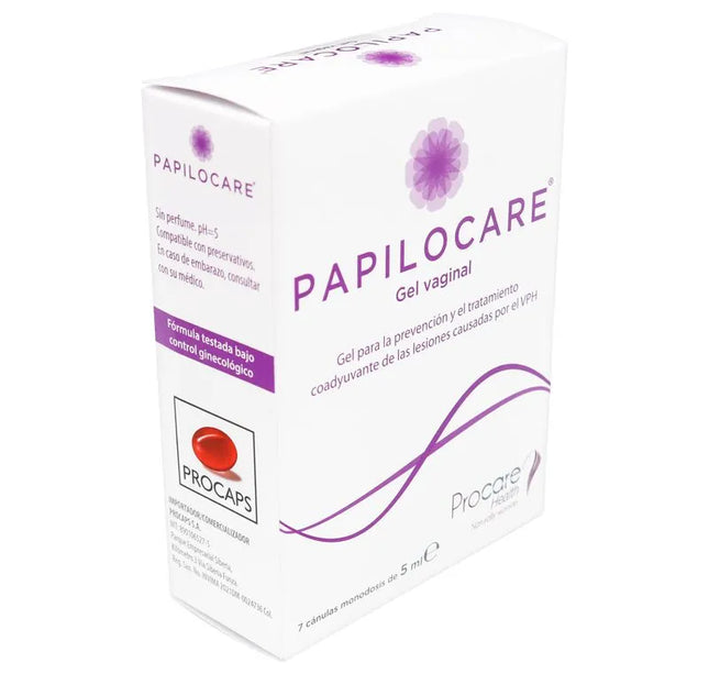 Papilocare Gel Vaginal 7 Unidades 5Ml
