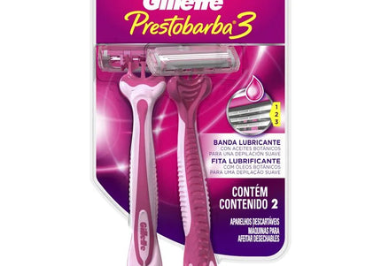 Maquina Prestobarba 3 Mujer 2 Und