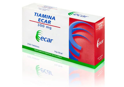 Tiamina 300 Mg 250 Tabletas Ecar
