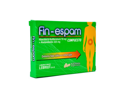 Fin-Espam Compuesto 10 Mg 10 Tabletas