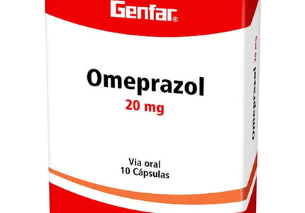 Omeprazol 20 Mg 10 Capsulas Gf