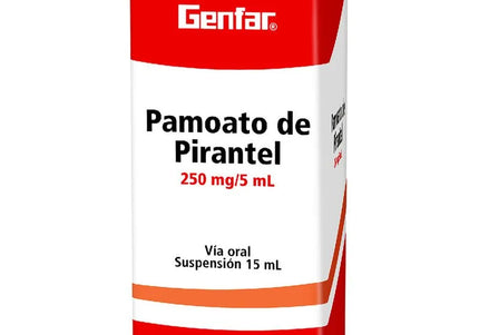 Pamoato Pirantel Suspension 15 Ml Gf