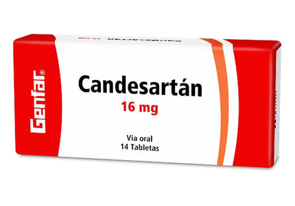 Candesartan 16 Mg 14 Tabletas Gf