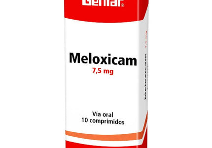 Meloxicam 7.5 Mg 10 Tabletas Gf