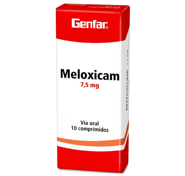 Meloxicam 7.5 Mg 10 Tabletas Gf