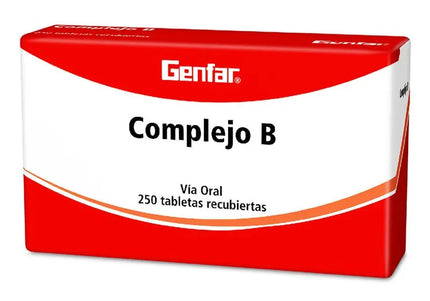 Complejo B 250 Tabletas Gf