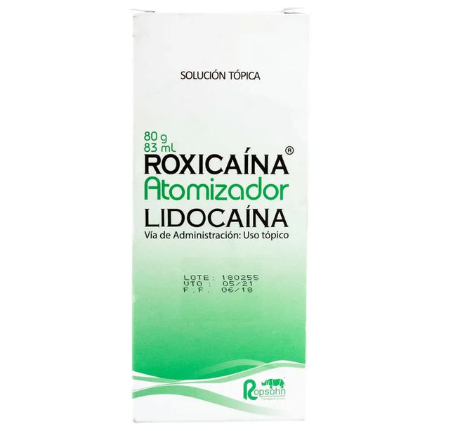 Roxicaina Spray 83 Ml