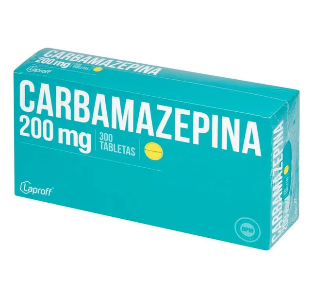 Carbamazepina 200 Mg 300 Tbs