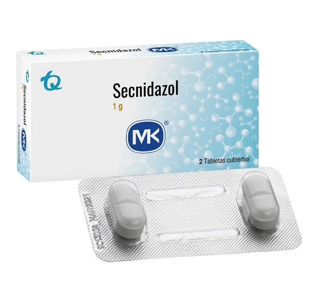 Secnidazol 1 Gr 2 Tabletas Mk