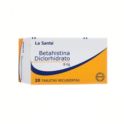 Betahistina 8 Mg 20 Tabletas LS