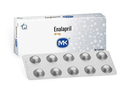 Enalapril 20 Mg 30 Tbs Mk