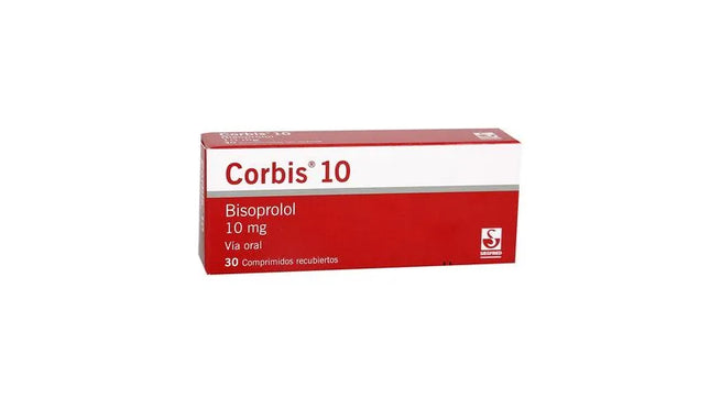 Corbis Bisoprolol 10 Mg 30 Tbs