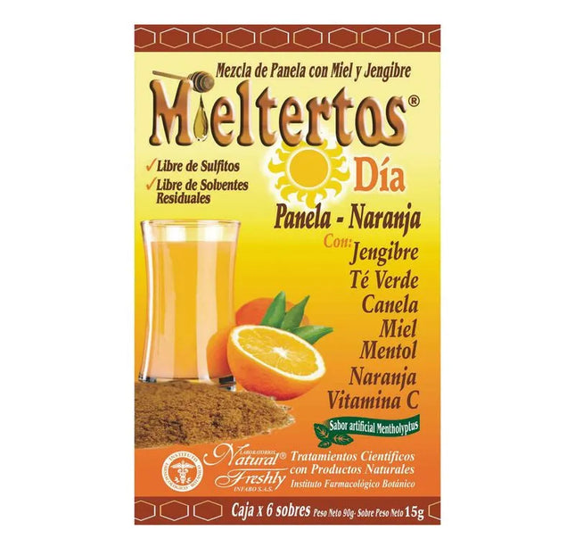MIELTERTOS DIA PANELA NARANJA 6 SBS