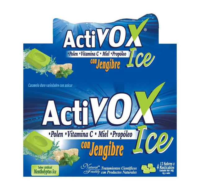 Activox Ice 12 Sobres Nf