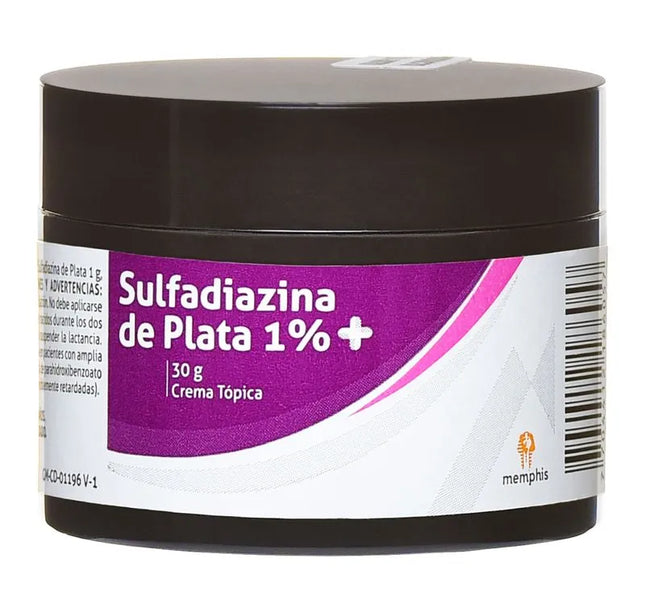 Sulfadiazina De Plata 30 Gr Mp