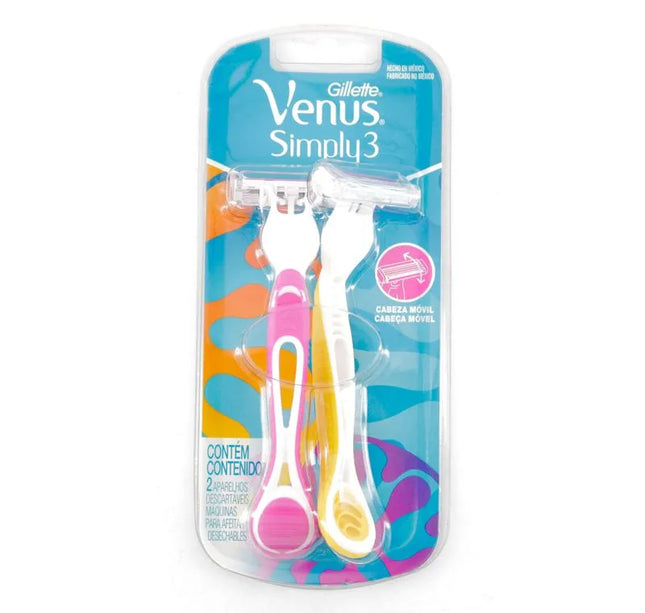 Maquina Desechable Venus 3 2 Und