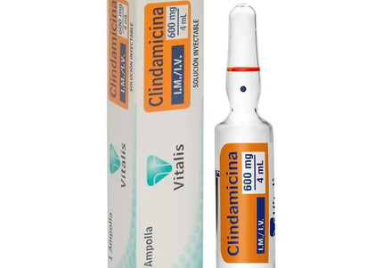 Clindamicina 600 Mg/4 Ml 1 Ampolla Vt