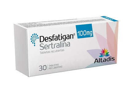 Desfatigan Sertralina 50 Mg 30 Tabletas