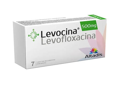 Levocina 500 Mg 7 Tabletas