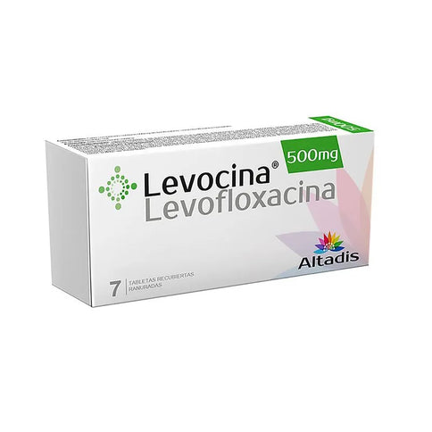 Levocina 500 Mg 7 Tabletas