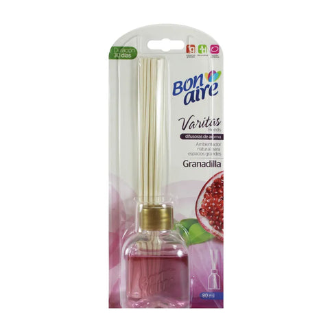 Ambientador Bonaire Varitas Granadilla 80 Ml