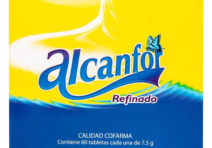 Alcanfor Libra Caja 60 Unidades