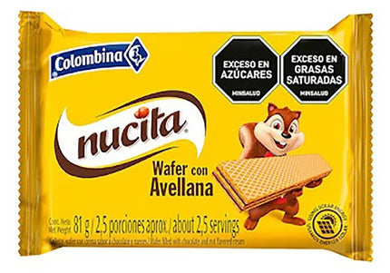 Galletas Nucita Wafer 81 G