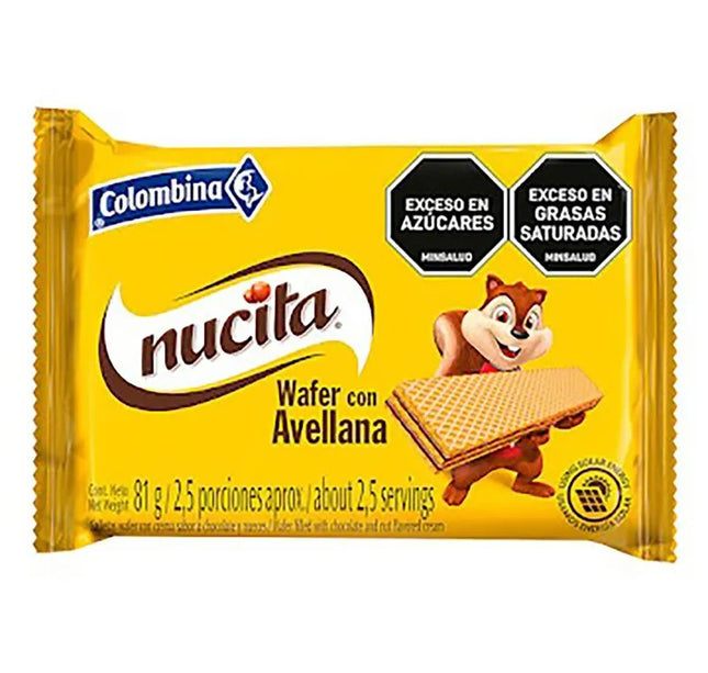 Galletas Nucita Wafer 81 G