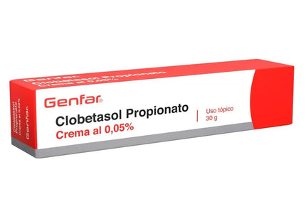 Clobetasol 0.05% Crema 30 Gr Gf