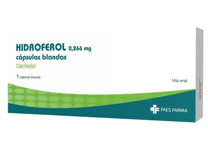 Hidroferol 0.266 Mg 1 Capsula Blanda