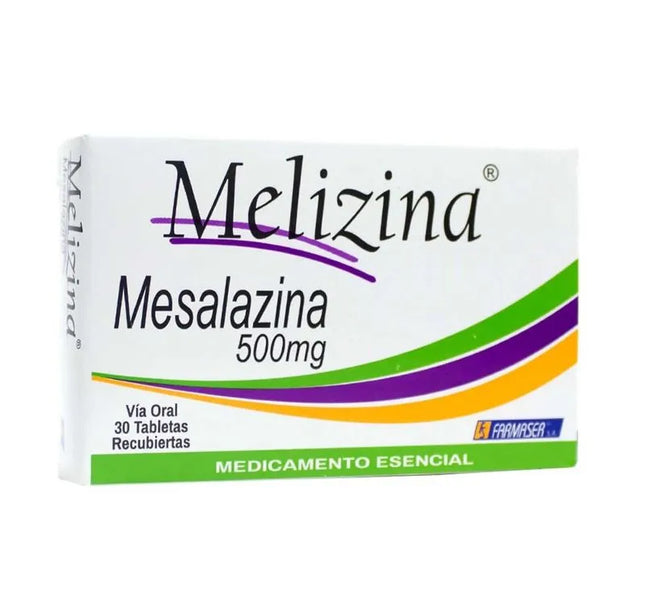 Melizina 500 Mg 30 Tabletas